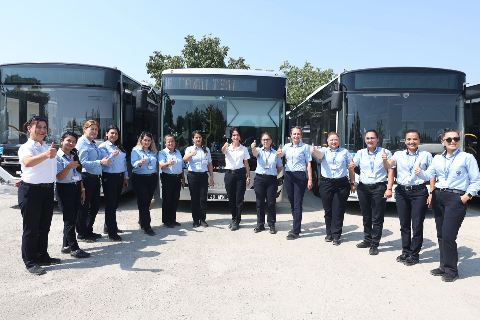 Muğla’da direksiyon kadınların elinde