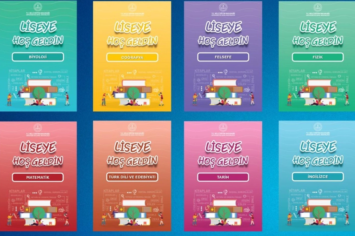 'Liseye hoş geldin' kitapları kullanıma hazır
