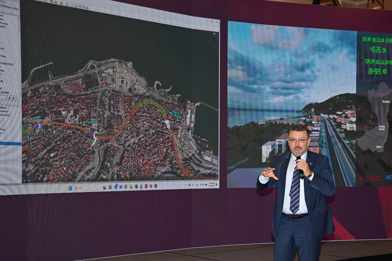 Trabzon'da raylı sistem projesi yatırım programına alındı